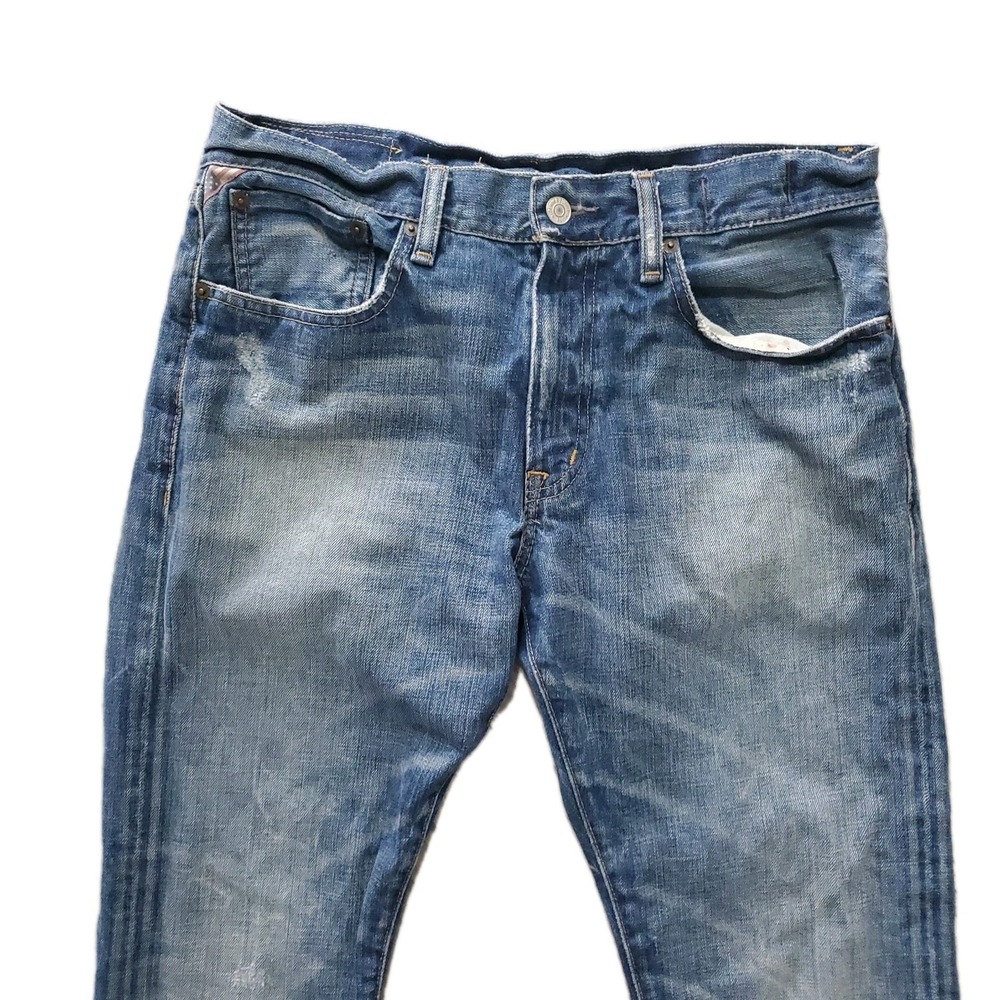 Ralph Lauren Denim & Supply Men's Jeans Bootcut 32x30 Distressed Faded - Picture 8 of 12